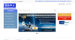 Desktop Screenshot of omaxmicroscope.com